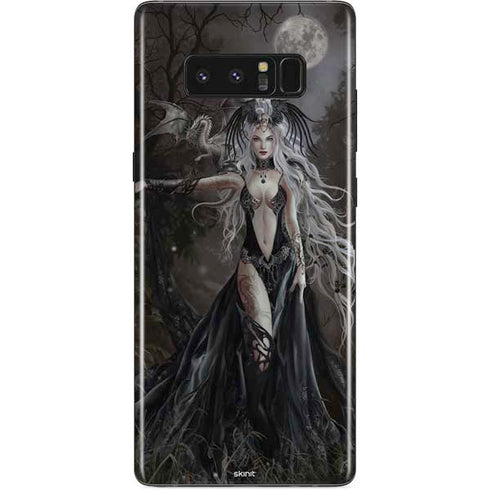 Gothic Princess with Silver Dragon by Nene Thomas Galaxy Note 8 Skin