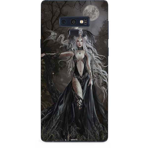 Gothic Princess with Silver Dragon by Nene Thomas Galaxy Note 9 Skin