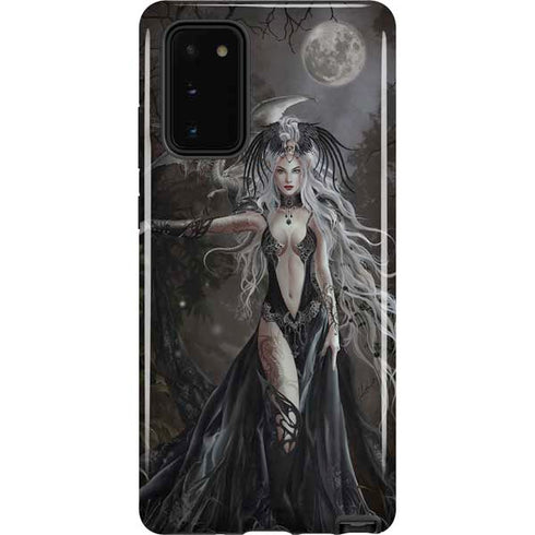 Gothic Princess with Silver Dragon by Nene Thomas Galaxy Note20 5G Pro Case
