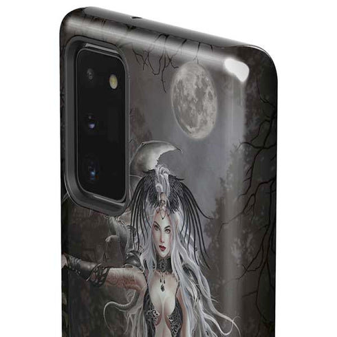 Gothic Princess with Silver Dragon by Nene Thomas Galaxy Note20 5G Pro Case