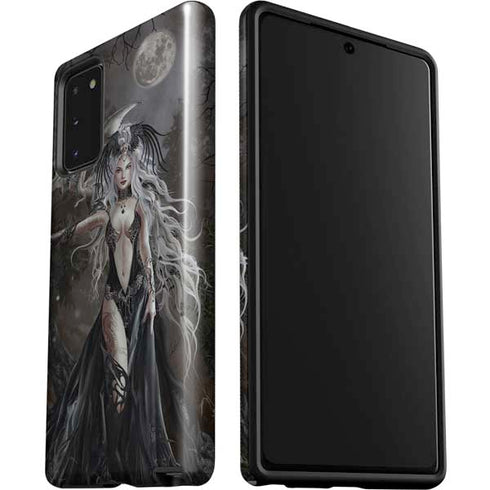 Gothic Princess with Silver Dragon by Nene Thomas Galaxy Note20 5G Pro Case