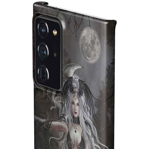 Gothic Princess with Silver Dragon by Nene Thomas Galaxy Note20 Ultra 5G Lite Case