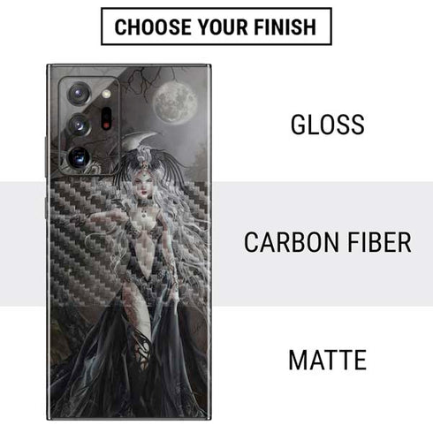 Gothic Princess with Silver Dragon by Nene Thomas Galaxy Note20 Ultra 5G Skin