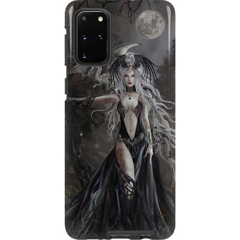 Gothic Princess with Silver Dragon by Nene Thomas Galaxy S20 Plus Pro Case