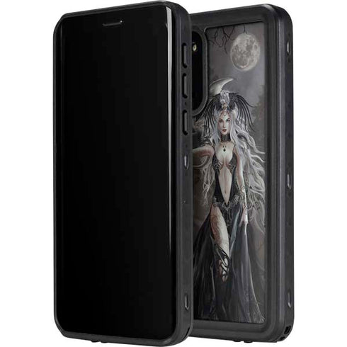 Gothic Princess with Silver Dragon by Nene Thomas Galaxy S20 Plus Waterproof Case