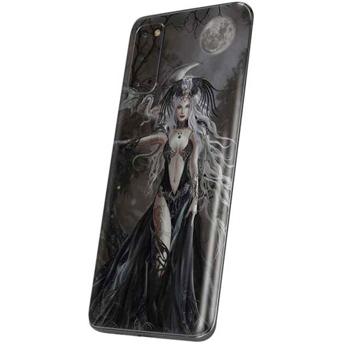 Gothic Princess with Silver Dragon by Nene Thomas Galaxy S20 Skin