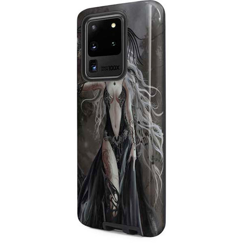 Gothic Princess with Silver Dragon by Nene Thomas Galaxy S20 Ultra 5G Pro Case