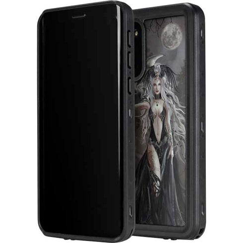 Gothic Princess with Silver Dragon by Nene Thomas Galaxy S20 Waterproof Case