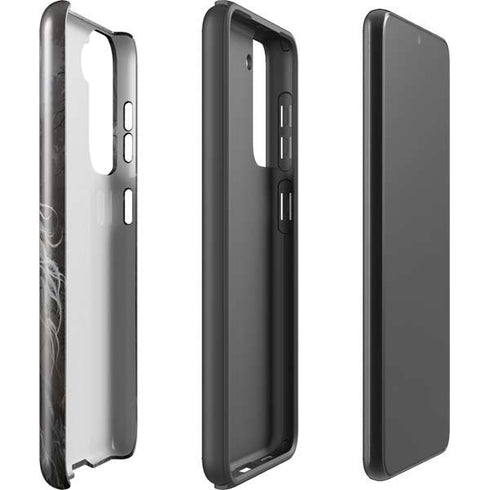 Gothic Princess with Silver Dragon by Nene Thomas Galaxy S21 FE Pro Case