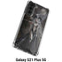 Gothic Princess with Silver Dragon by Nene Thomas Galaxy S21 Plus 5G Clear Case