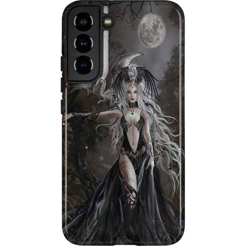 Gothic Princess with Silver Dragon by Nene Thomas Galaxy S22 Plus Pro Case