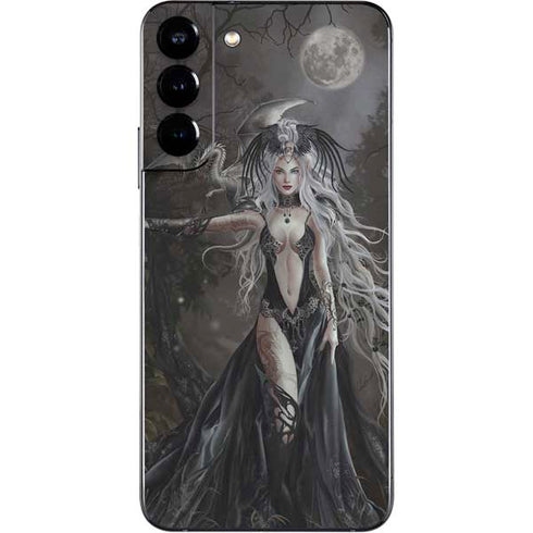 Gothic Princess with Silver Dragon by Nene Thomas Galaxy S22 Plus Skin