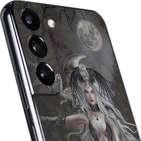 Gothic Princess with Silver Dragon by Nene Thomas Galaxy S22 Plus Skin