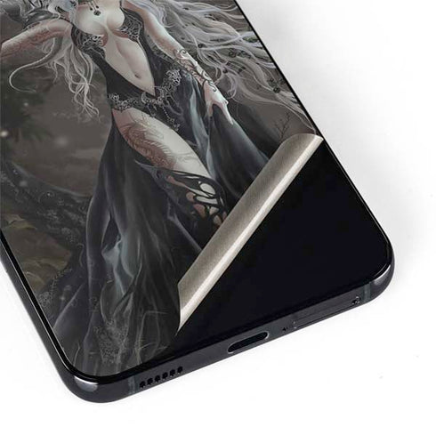 Gothic Princess with Silver Dragon by Nene Thomas Galaxy S22 Plus Skin