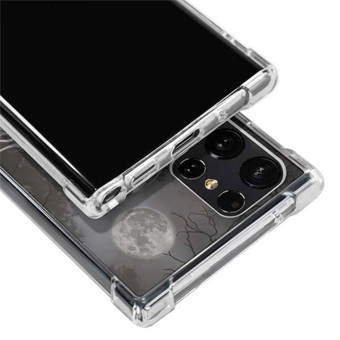 Gothic Princess with Silver Dragon by Nene Thomas Galaxy S22 Ultra Clear Case