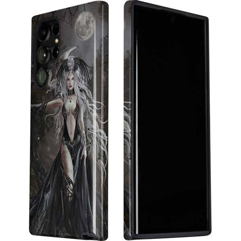Gothic Princess with Silver Dragon by Nene Thomas Galaxy S22 Ultra Pro Case