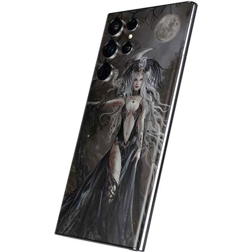Gothic Princess with Silver Dragon by Nene Thomas Galaxy S22 Ultra Skin