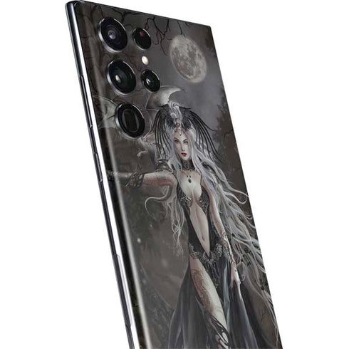 Gothic Princess with Silver Dragon by Nene Thomas Galaxy S22 Ultra Skin