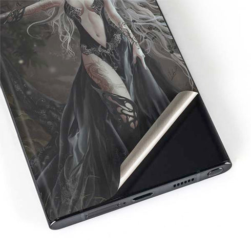 Gothic Princess with Silver Dragon by Nene Thomas Galaxy S22 Ultra Skin
