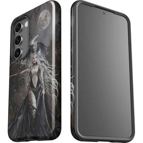 Gothic Princess with Silver Dragon by Nene Thomas Galaxy S23 Plus Pro Case