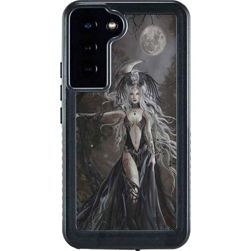 Gothic Princess with Silver Dragon by Nene Thomas Galaxy S23 Plus Waterproof Case