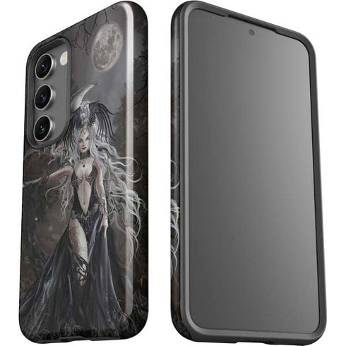 Gothic Princess with Silver Dragon by Nene Thomas Galaxy S23 Pro Case
