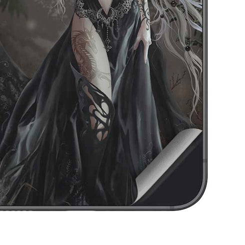 Gothic Princess with Silver Dragon by Nene Thomas Galaxy S23 Skin