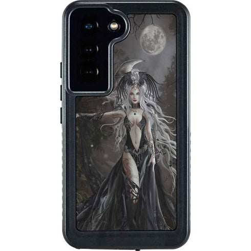 Gothic Princess with Silver Dragon by Nene Thomas Galaxy S23 Waterproof Case