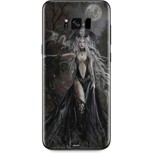 Gothic Princess with Silver Dragon by Nene Thomas Galaxy S8 Skin