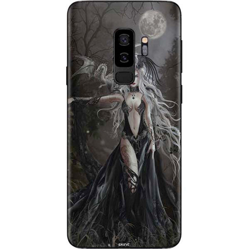 Gothic Princess with Silver Dragon by Nene Thomas Galaxy S9 Plus Skin