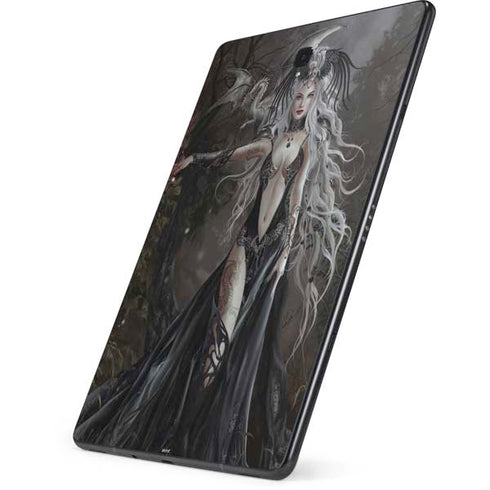 Gothic Princess with Silver Dragon by Nene Thomas Samsung Galaxy Tab Skin
