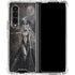 Gothic Princess with Silver Dragon by Nene Thomas Galaxy Z Fold4 5G Clear Case