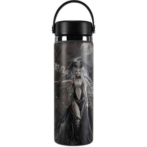 Gothic Princess with Silver Dragon by Nene Thomas Hydro Flask 20oz Wide Mouth Skin