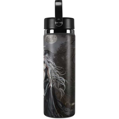 Gothic Princess with Silver Dragon by Nene Thomas Hydro Flask 20oz Wide Mouth Skin