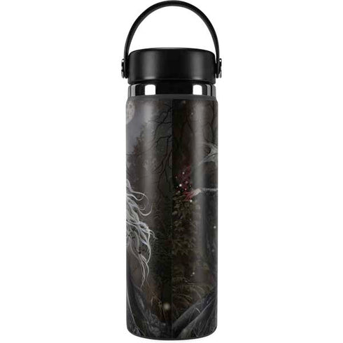 Gothic Princess with Silver Dragon by Nene Thomas Hydro Flask 20oz Wide Mouth Skin