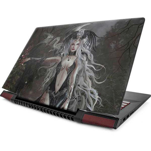 Gothic Princess with Silver Dragon by Nene Thomas Lenovo IdeaPad Skin