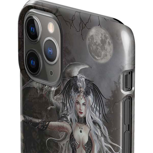 Gothic Princess with Silver Dragon by Nene Thomas iPhone 11 Pro Lite Case
