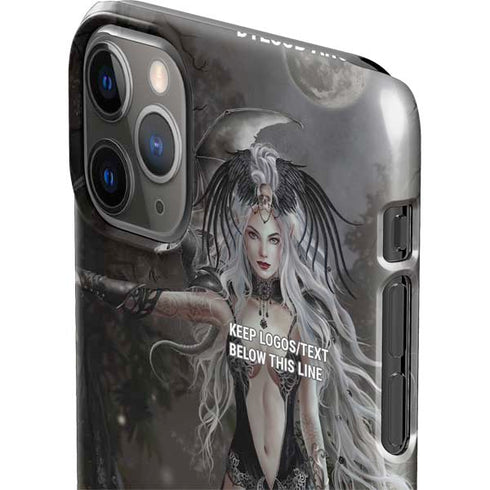 Gothic Princess with Silver Dragon by Nene Thomas iPhone 11 Pro Max Lite Case