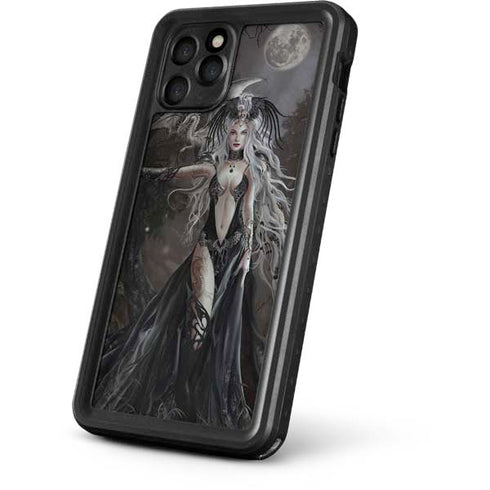 Gothic Princess with Silver Dragon by Nene Thomas iPhone 11 Pro Waterproof Case