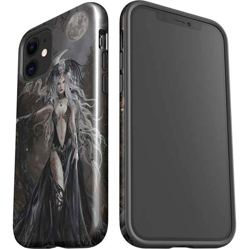 Gothic Princess with Silver Dragon by Nene Thomas iPhone 12 Impact Case