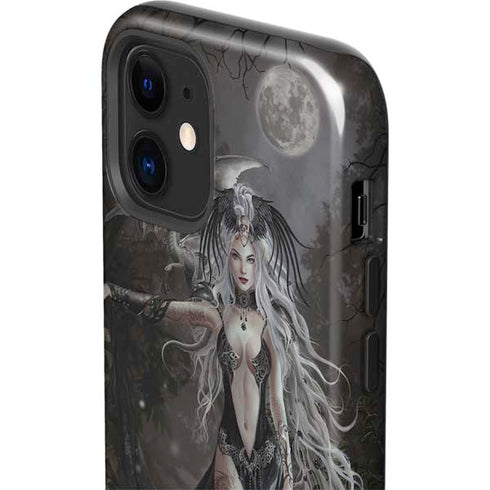 Gothic Princess with Silver Dragon by Nene Thomas iPhone 12 Mini Impact Case