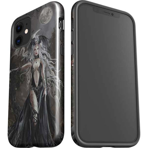 Gothic Princess with Silver Dragon by Nene Thomas iPhone 12 Mini Impact Case