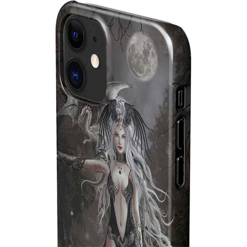 Gothic Princess with Silver Dragon by Nene Thomas iPhone 12 Mini Lite Case