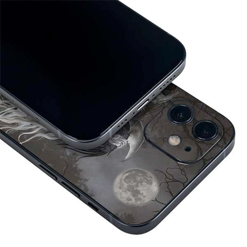 Gothic Princess with Silver Dragon by Nene Thomas iPhone 12 Mini Skin