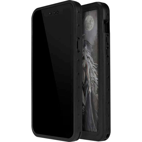 Gothic Princess with Silver Dragon by Nene Thomas iPhone 12 Mini Waterproof Case