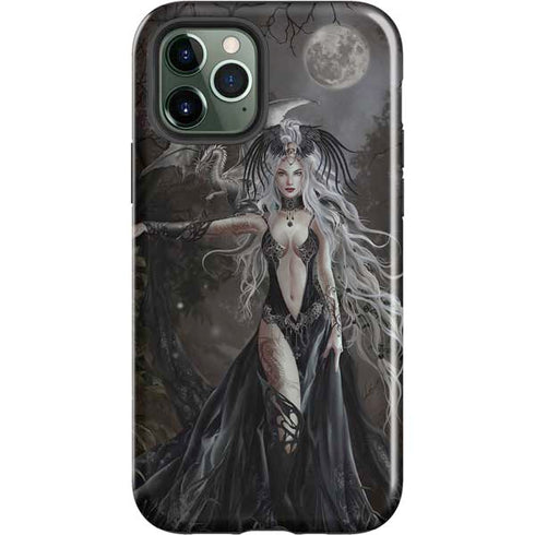 Gothic Princess with Silver Dragon by Nene Thomas iPhone 12 Pro Impact Case