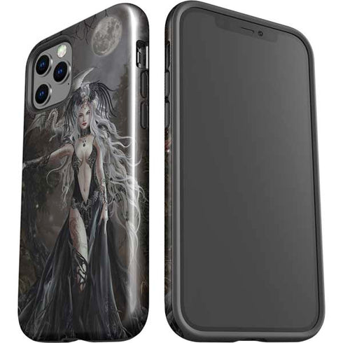 Gothic Princess with Silver Dragon by Nene Thomas iPhone 12 Pro Impact Case
