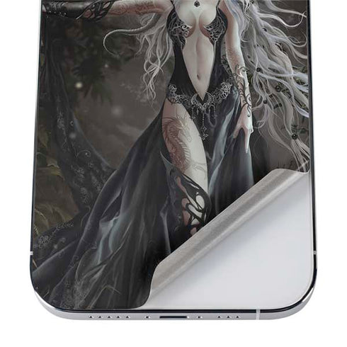 Gothic Princess with Silver Dragon by Nene Thomas iPhone 12 Pro Max Skin
