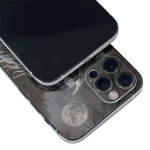 Gothic Princess with Silver Dragon by Nene Thomas iPhone 12 Pro Skin