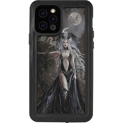 Gothic Princess with Silver Dragon by Nene Thomas iPhone 12 Pro Waterproof Case